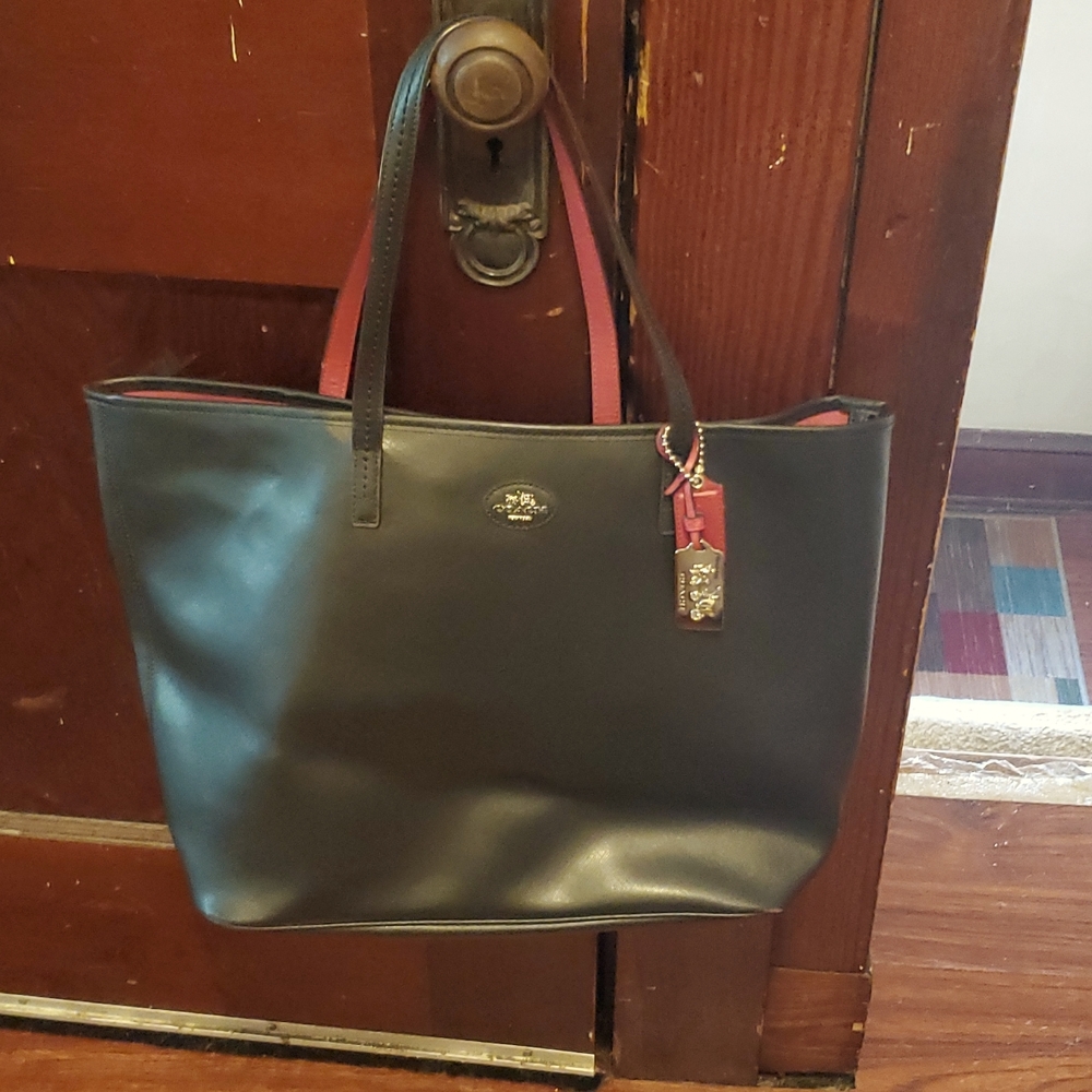 Black Coach tote